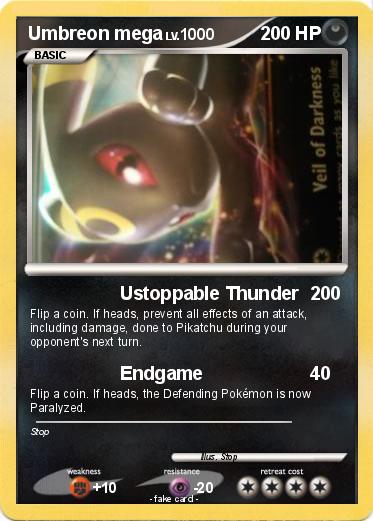 Pokemon Umbreon mega