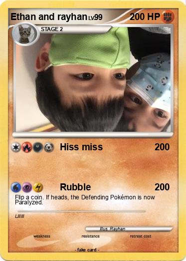 Pokemon Ethan and rayhan