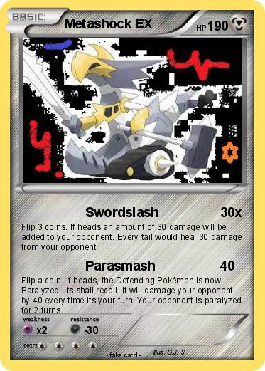 Pokemon Metashock EX