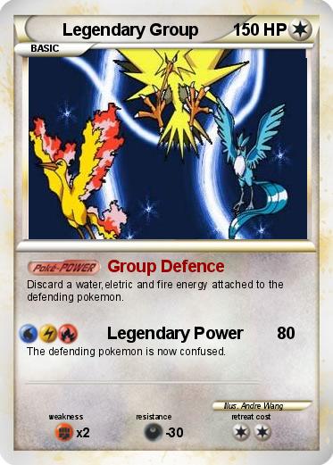Pokemon Legendary Group