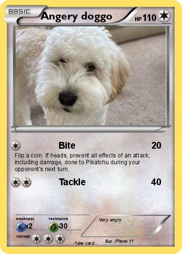 Pokemon Angery doggo