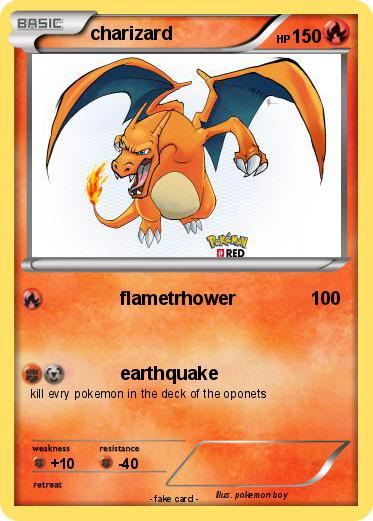 Pokemon charizard