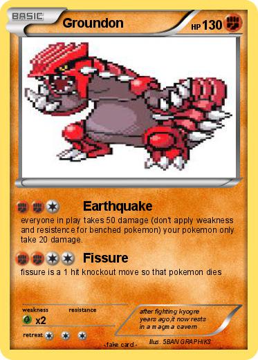 Pokemon Groundon