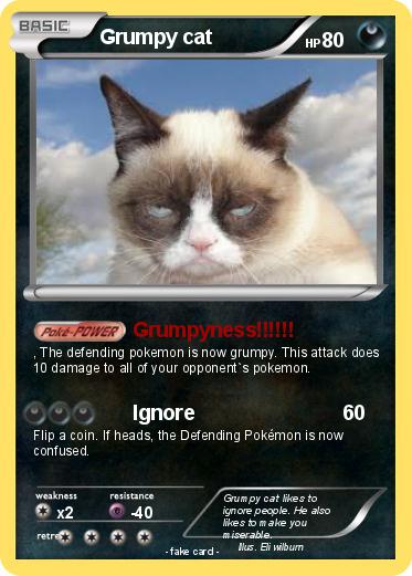 Pokemon Grumpy cat
