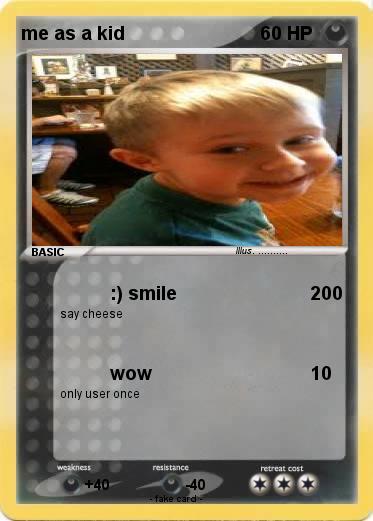 Pokemon me as a kid