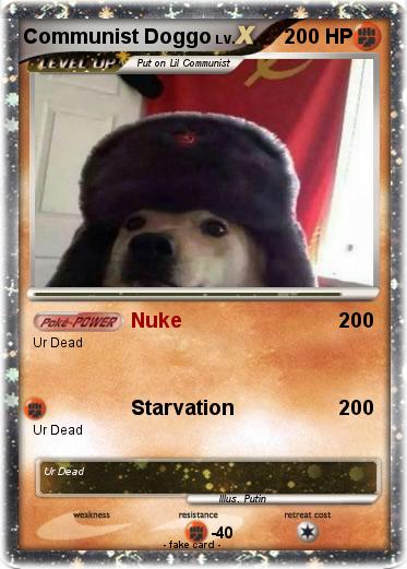 Pokemon Communist Doggo