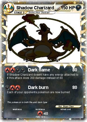 Pokemon Shadow Charizard