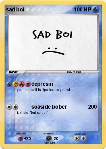 Pokemon sad boi