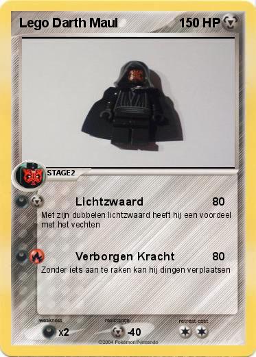 Pokemon Lego Darth Maul