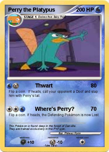 Pokemon Perry the Platypus
