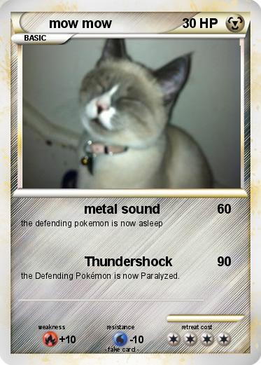 Pokemon mow mow