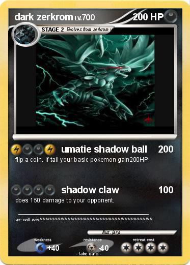 Pokemon dark zerkrom
