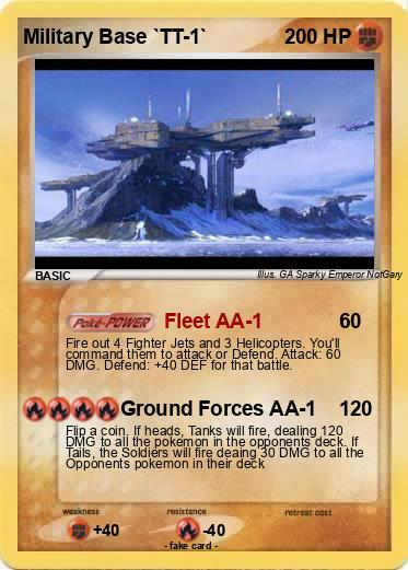Pokemon Military Base `TT-1`