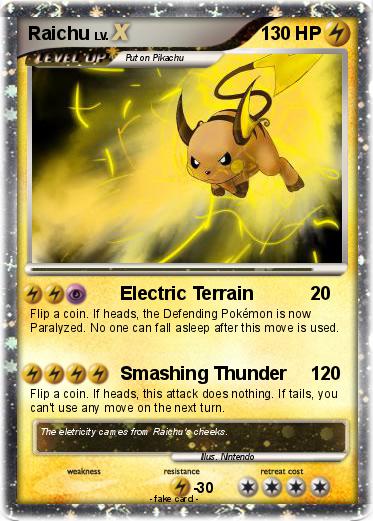 Pokemon Raichu