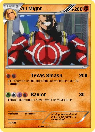 Pokemon All Might