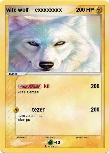 Pokemon wite wolf    exxxxxxxx