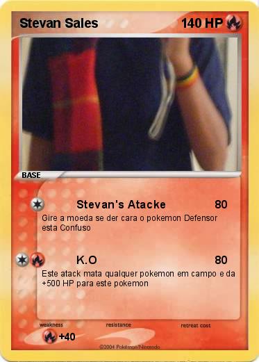 Pokemon Stevan Sales