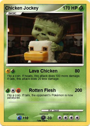 Pokemon Chicken Jockey