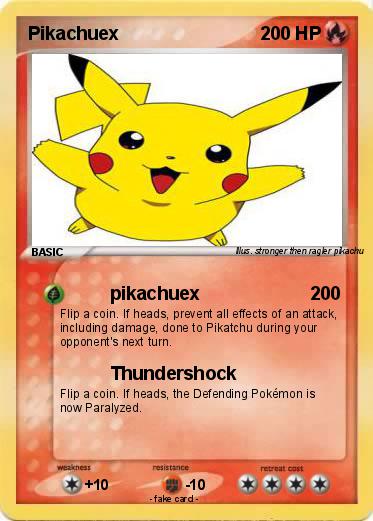 Pokemon Pikachuex