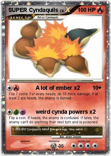 Pokemon SUPER Cyndaquils