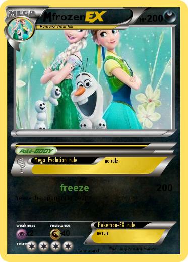 Pokemon frozen