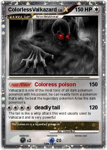 Pokemon ColorlessValkazard