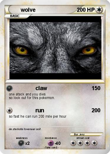 Pokemon wolve