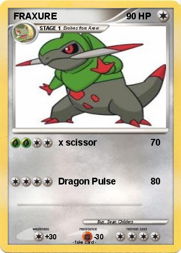 Pokemon FRAXURE