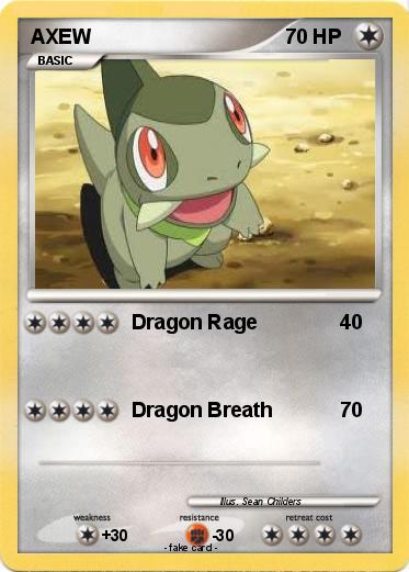 Pokemon AXEW