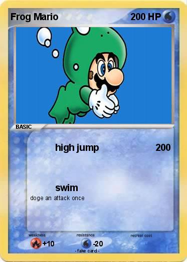 Pokemon Frog Mario