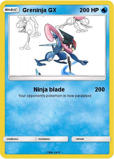 Pokemon Greninja GX