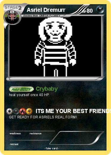 Pokemon Asriel Dremurr