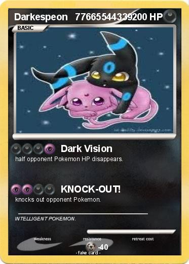 Pokemon Darkespeon   77665544339