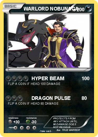 Pokemon WARLORD NOBUNAGA