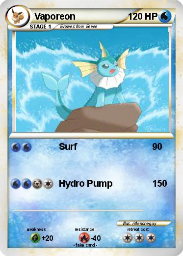 Pokemon Vaporeon
