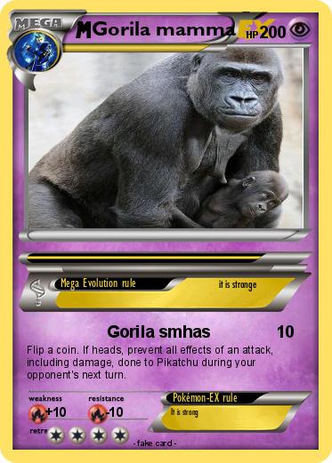 Pokemon Gorila mamma