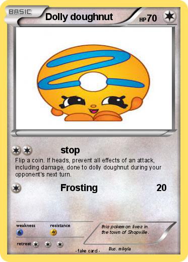 Pokemon Dolly doughnut