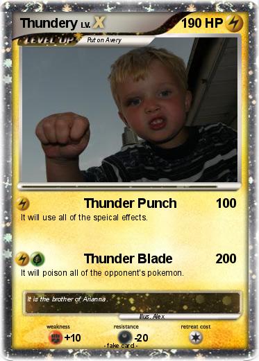 Pokemon Thundery