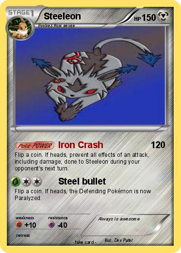 Pokemon Steeleon
