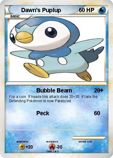 Pokemon Dawn's Puplup
