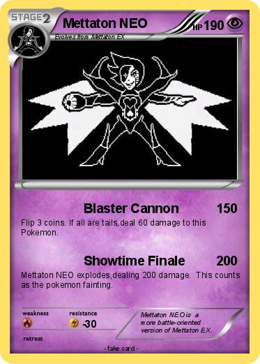 Pokemon Mettaton NEO