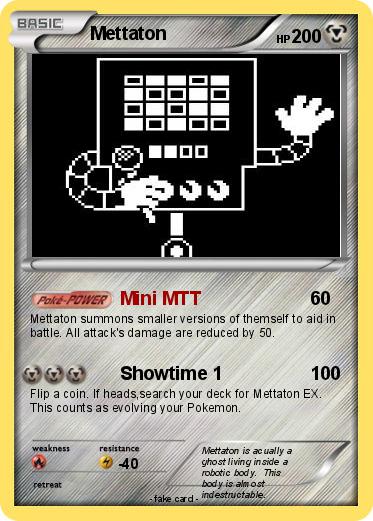 Pokemon Mettaton