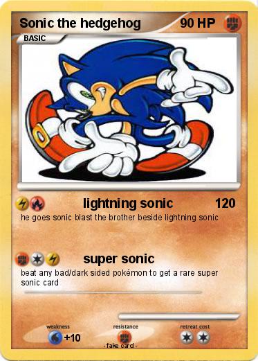 Pokemon Sonic the hedgehog
