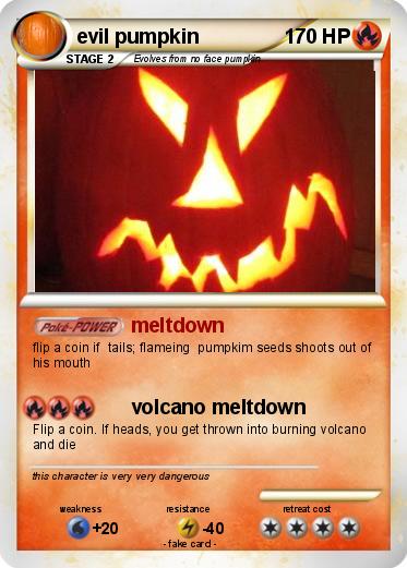 Pokemon evil pumpkin