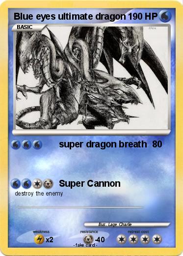 Pokemon Blue eyes ultimate dragon