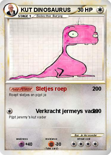 Pokemon KUT DINOSAURUS
