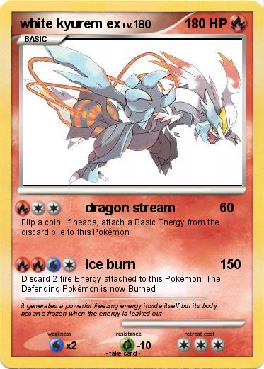 Pokemon white kyurem ex