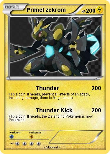 Pokemon Primel zekrom