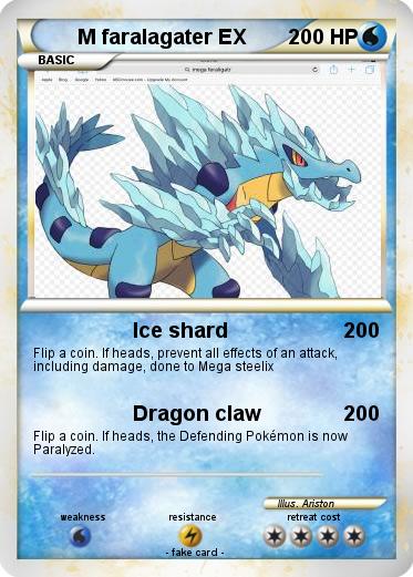 Pokemon M faralagater EX
