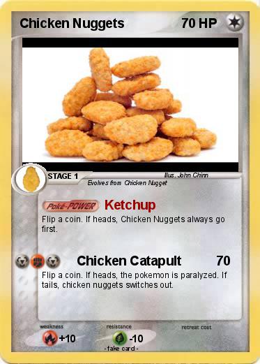Pokemon Chicken Nuggets